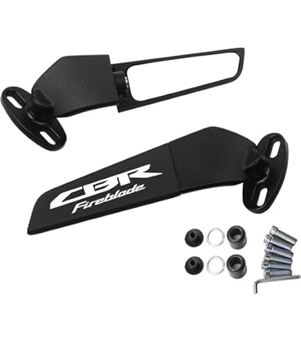 Amazon | Semspeed CBR250RR 2017-2021 バイク用 ミラー 鏡付き