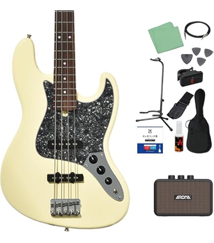 Amazon | LEGEND LPB-Z WH エレキベース初心者12点セット 【島村楽器で