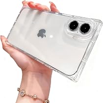 Amazon.co.jp: ストレートエッジ スクエア型 for iphone17 用 クリア