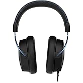 HyperX Cloud Alpha S - Gaming Headset, for PC and PS4, 7.1 Surround Sound, Adjustable Bass, Dual Chamber Drivers, Chat Mixer,