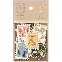 Amazon.co.jp: エヌビー社 フレークシール アンティーク ヴェルデ | 5