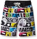 Maui & Sons Boys ' Swim Trunk All Over Print