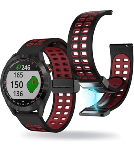 Amazon.co.jp: Garmin Approach S40用 / S42用 ベルト バンド 交換用