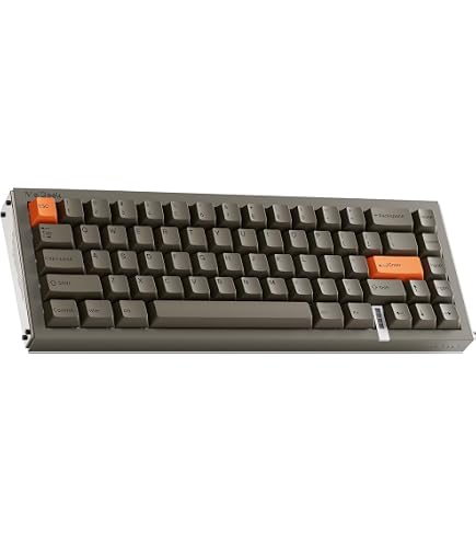 Amazon | ATK RS7 V2 75%アルミホール効果ゲーミングキーボード 81キー