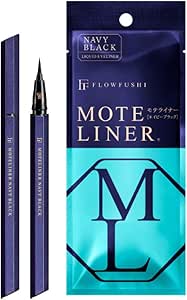 フローフシ/モテライナー リキッド/ネイビー&times;ブラック