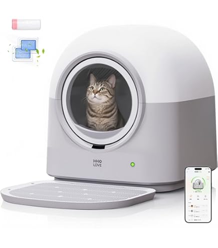 自動猫トイレ✨猫 トイレ 自動トイレ 飛散防止 自動清掃 アプリ対応 脱臭 Amazon | 猫 自動トイレ 猫用トイレ 自動ネコトイレ 自動清掃