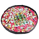 M-Aimee Large 60 Inches Diameter Baby Kids Play Floor Mat Toy Storage Bag Organizer Quickly Easily F