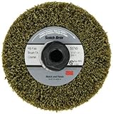 Scotch-Brite(TM) Match and Finish High Strength Flap Brush, Aluminum Oxide, 4-1/2' Diameter x 4' Wid