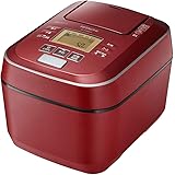 日立 炊飯器 5.5合 圧力IH ふっくら御膳 蒸気カット RZ-V100CM R メタリックレッド