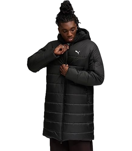 Amazon.co.jp: プーマ（PUMA） アウター ロング ボアコート 防寒