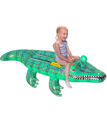 Amazon.co.jp: INTEX(インテックス) 浮き輪 ジャイアントアリゲーター
