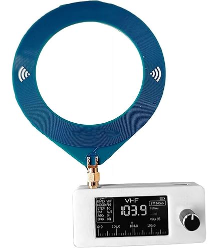 Amazon.co.jp: SI4732 短波ラジオ受信機 ポータブル 0.5-108MHz