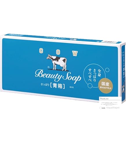 Amazon.co.jp: Kunutonn カウブランド 青箱 バスサイズ 130g×6個入