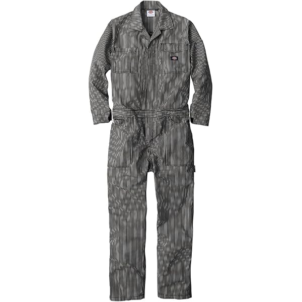 新品未使用タグ付き♡ ディッキーズ　　つなぎ　ブラックヒッコリー　　801 3L 新品未使用タグ付き♡ ディッキーズ つなぎ ブラックヒッコリー