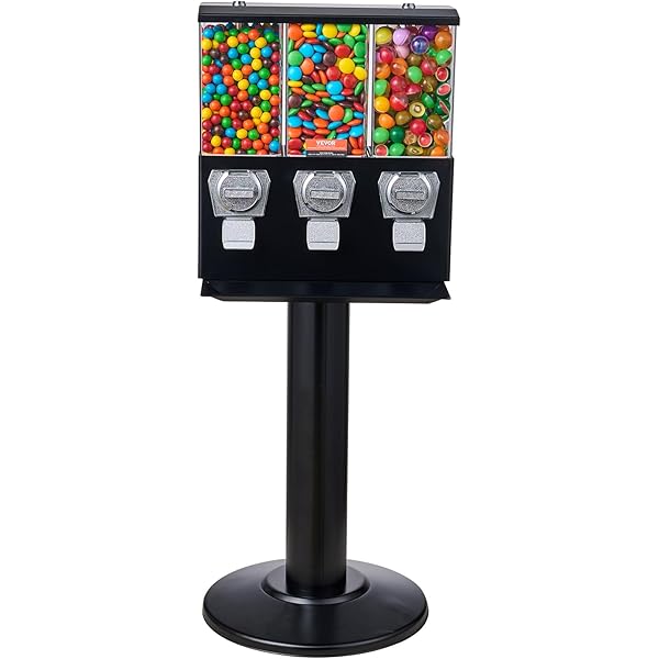 ガムボールスタンド　マシーン Gumball Machine with Stand - 4 FT Commercial Spiral Bubble