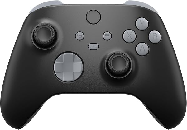 eXtremeRate Xbox Series S&Xに対応用ピュアカラーの交換ボタン、Xbox Series X/Sに対応用LB RB LT RTバンパー トリガー 十字キー ABXYスタートバック同期シェアキー【グレー】 - 1
