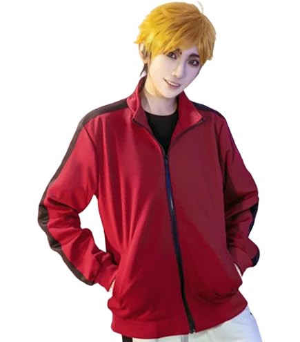 Amazon.co.jp: [HAOJEE]ウィンドブレーカー梶蓮コスプレ衣装 靴付き 蘇