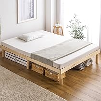 タンスのゲン ベッド シングル すのこベッド 3段階高さ調節(80446) Amazon｜タンスのゲン ベッド シングル すのこベッド 北欧パイン