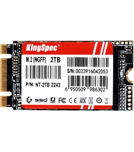 Transcend M.2 NVMe SSD 2TB 2242 PCIe Gen4x4 Max Read: 5,000MB/s