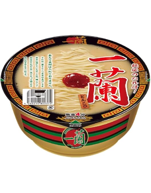 Amazon.co.jp: 【一蘭】一蘭 カップラーメン 1ケース分(12個セット