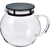 HARIO(ハリオ) ジャンピングリーフポット ブラック 600ml 日本製 JPL-60-B