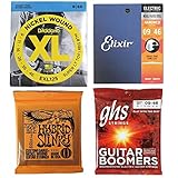 chuyaオリジナル弦セット エレキギター弦お試しセット 人気メーカー別セット 09-46