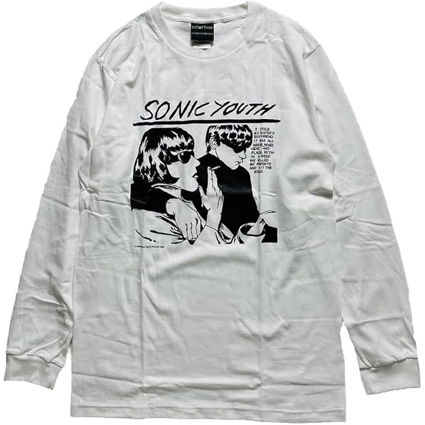 Amazon.co.jp: [wall of fame] ロックTシャツ 長袖 ロンT Sonic Youth