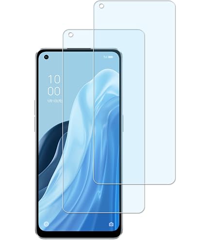 Amazon.co.jp: 【2枚セット】対応 OPPO Reno7 A ガラスフィルム OPPO