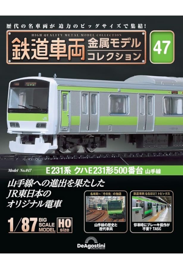 鉄道車両 金属モデルコレクション 第71号(E231系 クハE231形500番台