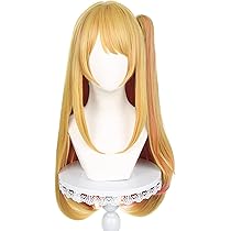 Amazon.co.jp: パープル ロング コスプレ ウィッグ 耐熱ウィッグ 仮装