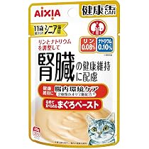 AIXIA アイシア　健康缶猫用パウチ　腸内健康ケアマグロペースト　96袋 Amazon.co.jp: アイシア 健康缶パウチ シニア猫用 腸内環境ケア 40g×12