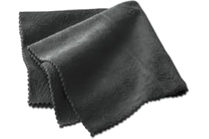 エレコム クリーナー 超強力クロス 大判 30×30cm [ 水洗い可能 厚手 起毛タイプ ] 超強力 クリーニングクロス 超極細繊維 日本製 ブラック AVD-TVCC01BK