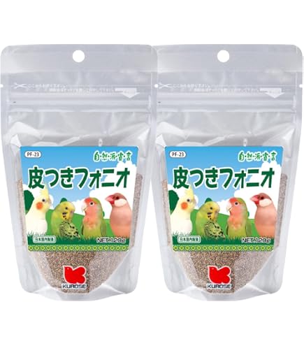Amazon | 自然派宣言 フォニオパディ 小鳥 120グラム (x 1) | 黒瀬