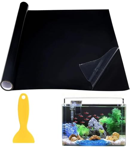 Amazon | Leaf Corp 60cm水槽用丈夫な塩ビ製バックスクリーン 60 