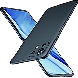「 超薄型」Wojiaozvlf 極薄 Xiaomi Mi11 Lite 5G ケース PCマット質感 超軽量 黄変防止 指紋防 擦り傷防止 手触り良い 全面保護 超耐磨 耐衝撃カバー ワイヤレス充電対応 Mi 11 Lite 5G カバー ブラック