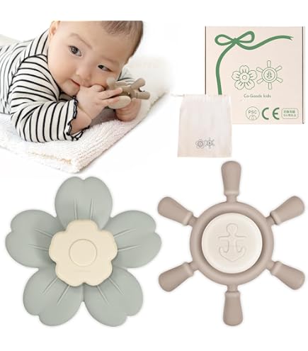 Amazon.co.jp: mushie(ムシエ) ハンドスピナー 赤ちゃん 1歳 2歳 3歳 4