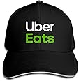 男女兼用 Uber Eats 速乾 帽子 調整可能 春夏 軽薄 アウトドア 日よけ野球帽
