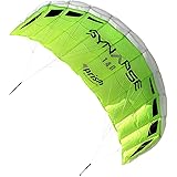 Prism Kite Technology Synapse 140 Dual-line Parafoil Kite - an Ideal Entry Level Kite to Dual-line Kiting, Cilantro, SYN140