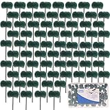 SPTA 25mm グリーン グリーン 仕上げ研磨用バフ 150# 研磨バフ研磨ホイールセット 為に 1/8"（3mm）シャンク Dremel (ドレメル）Proxxon ロータリーツール--サンディ