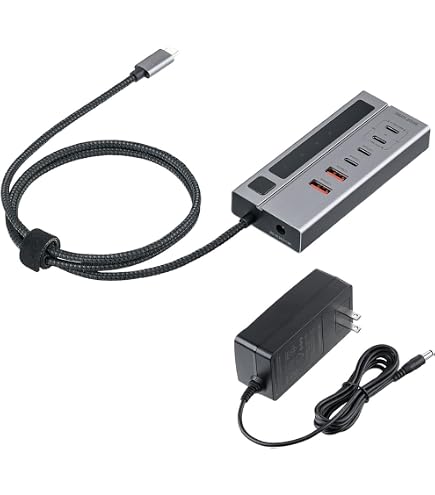 Amazon.co.jp: サンワサプライ USB3.2Gen2対応 Type-C 7ポートハブ USB