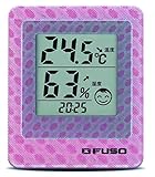 FUSO卓上デジタル温湿度環境3Dモニタ ピンクBTH-300P