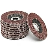 ランフィー 115mmx8mm 60 粒フラップ研磨ディスク研削盤ホイール