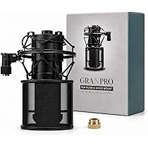 Amazon | GRANPRO ショックマウント&ポップガード セット ノイズ防止