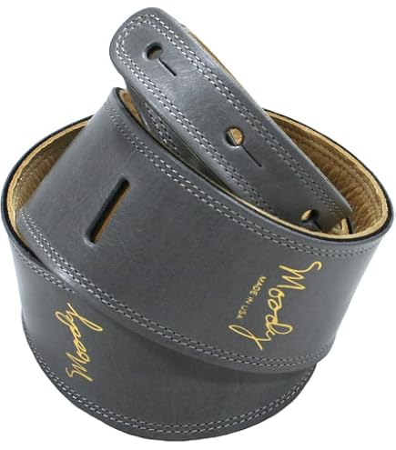 Amazon.co.jp: MOODY STRAPS Guitar and Bass Strap Leather & Suede4