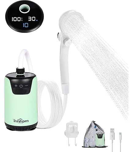 Amazon | RINSE KIT pod 加圧式簡易シャワー 大容量6.8L 加圧式なので