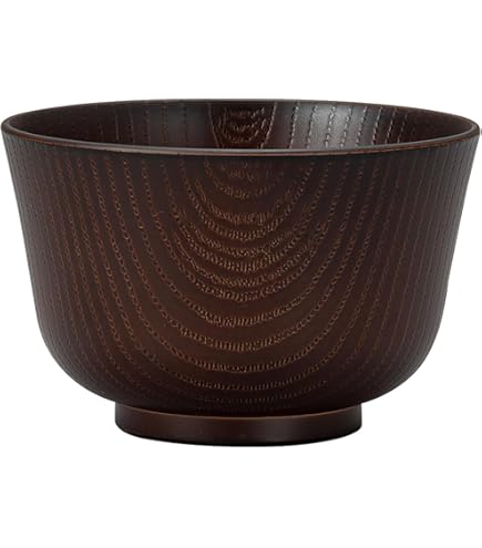 Amazon.co.jp: 若泉漆器 ひさご汁椀 溜内朱 W-6-10 : ホーム＆キッチン