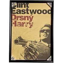 CA63◆送料無料◆希少 未使用「 ダーティーハリー 」クリント・イーストウッド 試写ご招待 ハガキ 当時物 非売品◆検索＝ 映画チラシ 