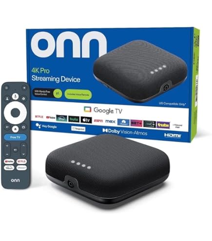 Amazon.co.jp: onn. Google TV 4Kストリーミングボックス : パソコン