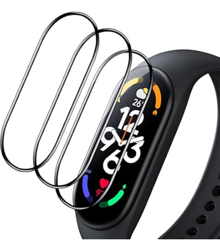 Amazon.co.jp: 【2枚セット】対応 Xiaomi Mi band 7 フィルム