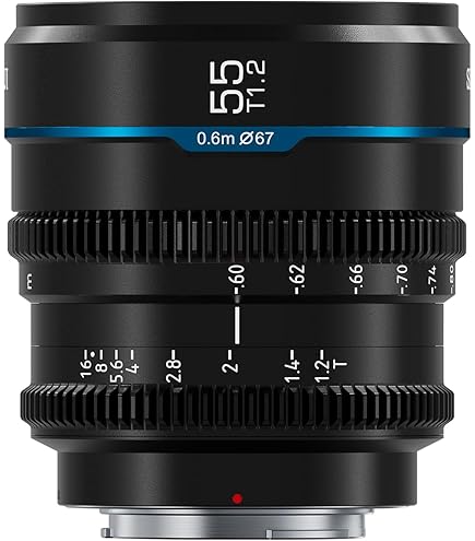 Amazon.co.jp: SIRUI Night Walker 24mm T1.2 シネレンズ 大口径 